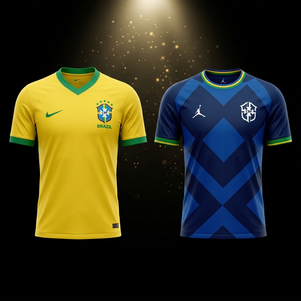 2 Camisas da Seleção Brasileira 2026-27